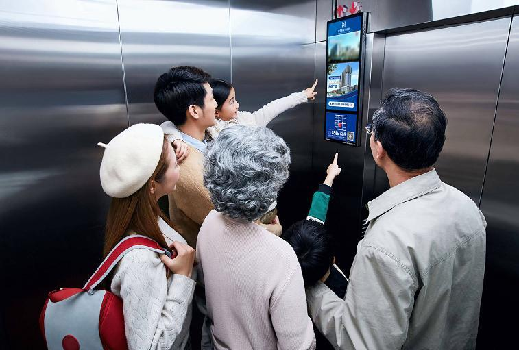 电梯智慧屏人群触达场景